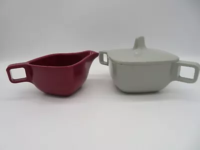 Arrowhead Ever Ware Melmac/Melamine Brookpark Sugar Bowl Lid Creamer • $8