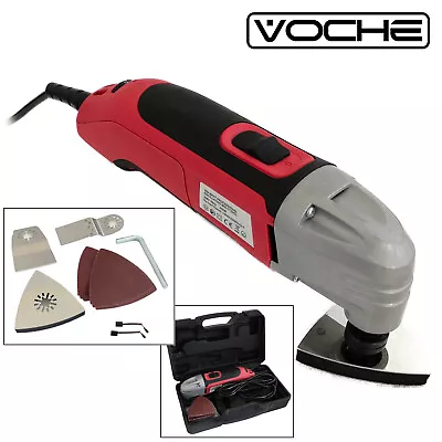 Voche 300w Multi Function Oscillating Tool + 18 Accessories + Carry Case • £35.86