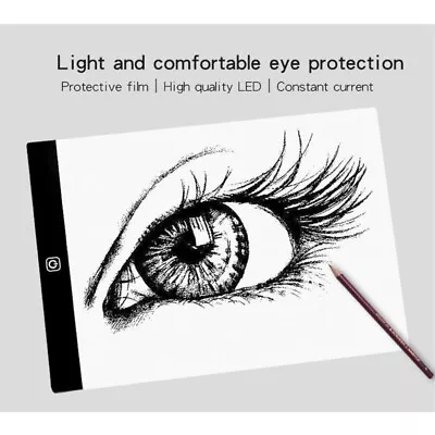 A3/A4 LED Drawing Copy Board Painting Light Box Ultra-thin Pad Diamond Tracing • £9.99