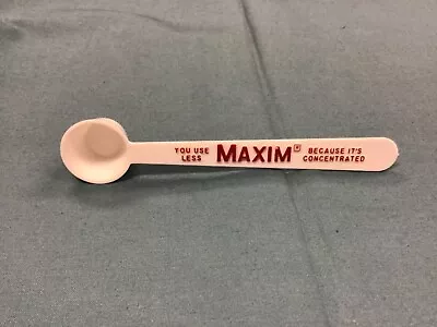 Vintage MAXIM Coffee Plastic Measuring Scoop • $3.99