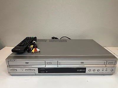 Sony SLV-D251P VCR/DVD Combo Player W/ REMOTE - TESTED/WORKING • $60