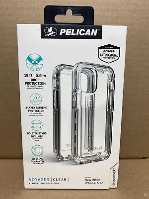 Pelican Voyager Clear Series Hybrid Hard Case For Apple IPhone 12 Mini - Clear • $9.85