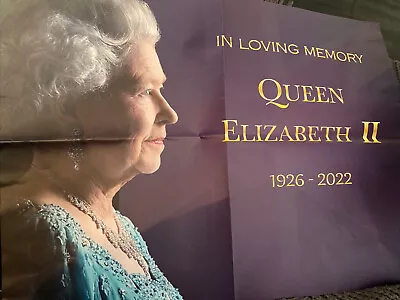 Poster In Loving Memory Of Queen Elizabeth II • £1.99