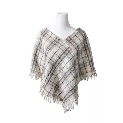 Hilana Quito - Ecuador Wool 100% Natural Shrug Shawl • $25