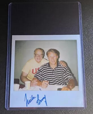 Mike Bossy Signed Polaroid Photo Type 1 JSA  Autograph 1/1 Auto NY Islanders • $99.99