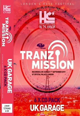 Tranz-Mission - 2019 - Uk Garage - CD Pack (TZ19UKG) • £14.99