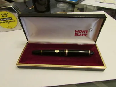 Vintage Montblanc Meisterstuc 146 Fountain Pen 4810 14C Nib New BX F • $380.23