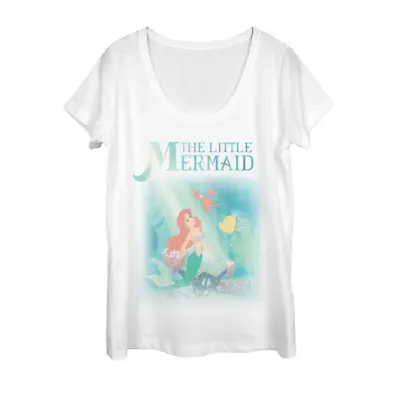Disney The Little Mermaid Ariel And Friends Scoop Neck Tee In Size Medium • $5