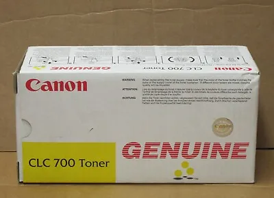 New Genuine Canon CLC-700 Copier Toner Cartridge Yellow CANCLC700Y 900 Series • £24