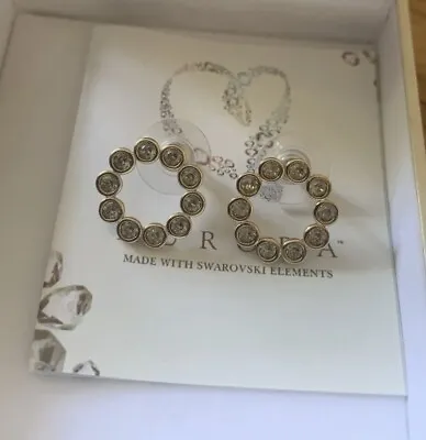 Qvc Aurora Circular Earrings • £20