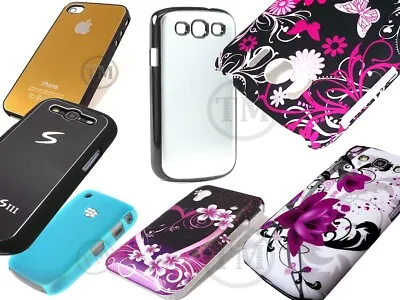 Slim Hard Back Pretty Designs Skin Case Cover For Apple Blackberry Samsung Sony • £2.99