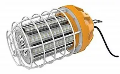 60 Watt LED Hi-Lumen Temporary Hi-Bay Caged Lamp 120V - SATCO-S8939 • $126.39