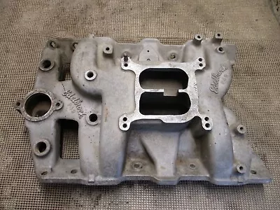 Vintage Pontiac GTO 350 389 400 421 455 Edelbrock P4B Aluminum Intake Manifold • $225