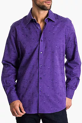 Zagiri The Sixth Sense Purple Sport Shirt Size M Or L • $99.99