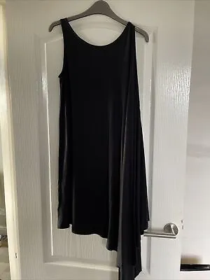 £8 • Buy ASOS Asymmetric Black Dress Size 8