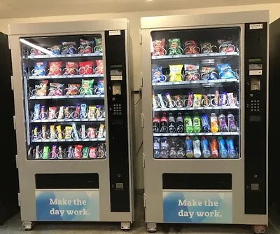 £1800 • Buy Large Combination Vending Machine With Coin And Contactless Card Systems