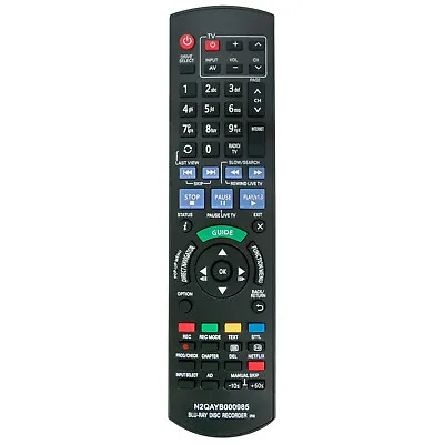 N2QAYB000985 Remote For Panasonic DVD BluRay Recorder DMR-BWT840 DMR-BWT740 • £8.25