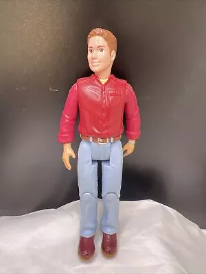 Loving Family Mattel 2006 Dollhouse Man Father Dad 6  Figure Burgundy Shirt • $7.59