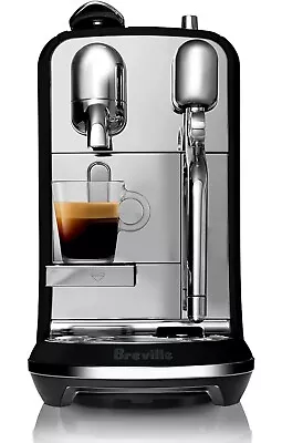 BREVILLE Creatista Plus Nespresso Machine S/Steel Black TRUFLE RRP $999.  NEW  • $488