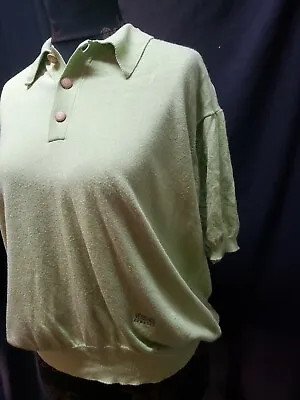 Versace Classic V2 Women Vintage Polo Shirt Top Rare XXL  • $47.90