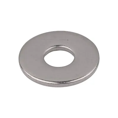 Flat Mudguard Penny Washers M8x24x2.0 Mm 304 Stainless Steel Metric Fender 50X • $19