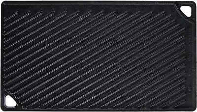 Lodge LDP3 Cast Iron Rectangular Reversible Grill/Griddle 9.5-inch X 16.75-inch • $30