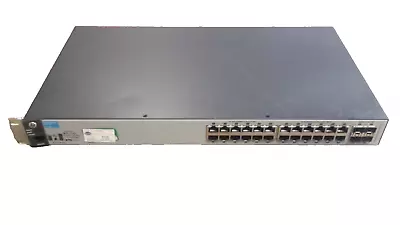 HP 2530-24G 24 Port Managed Switch WITH RACK MOUNTS W/o PSU • £29.99