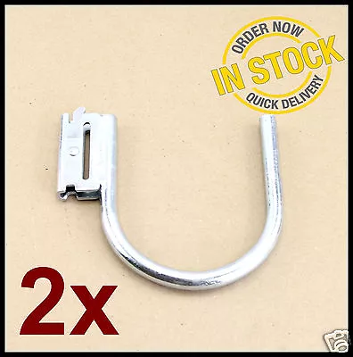 2x E Track 5  Finger J Hook Loop F Enclosed Trailer Cargo Van Truck Trailer Rope • $19.96