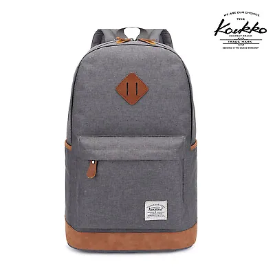 Canvas School Backpacks Laptop Hiking Travel Jansport Shoulder Bag • £24.95