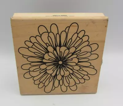 A Muse Artstamps Marigold 9-4182N Rubber Stamp Used • $8.95