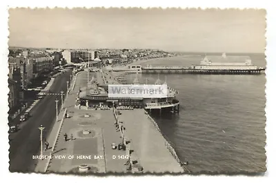 £0.99 • Buy Herne Bay - Birdseye View Of Town & Pier - C1950's Kent Real Photo Postcard