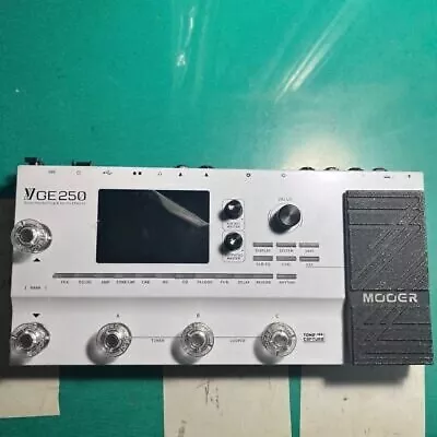 MOOER GE250 Multi-Effects Pedal White • $323