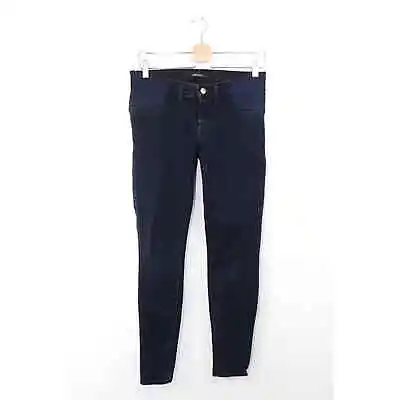 J Brand Mama J Skinny Jeans 27 Mid Rise Maternity Stretch Denim Bluebird Dark • $39.99