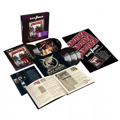 BLACK SABBATH - SABOTAGE Super Deluxe - 4LP+7  VINYL NEW Box Set ALBUM • $229.99