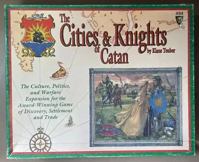 Cities & Knights Of Catan Settlers Expansion 2003 Mayfair Not Complete Postpaid! • $20