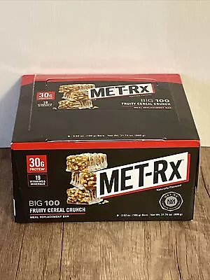 Big 100 Colossal Protein Bars Fruity Cereal Crunch Meal Replacement Bars 9ct NIB • $25.59