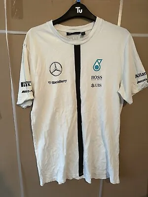 Mercedes F1 Team Shirt 2013 Rare • £10