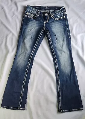 Vigoss The Chelsea Slim Boot Women's Denim Jeans Size 7/8 • $24.95