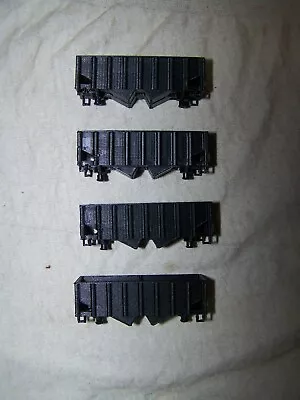 N-Scale 32' Open Top Hopper(Black) Bodies Only Qty. 4(3D Printer) • $9.95