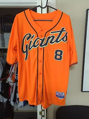 Pence Majestic Cool Base San Francisco Giants #8 MLB Jersey Orange Size 50 • $55.55