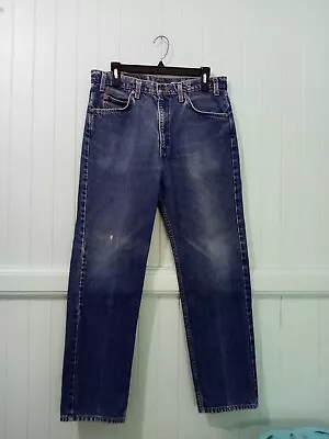 Vintage Levi's 505 Jeans Mens 34x30 Blue Denim Orange Tab 1990's  • $29.99