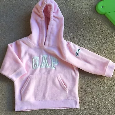 £1.75 • Buy Baby Gap Girl 12-18 Months Pink Hoodie – I Combine P&P
