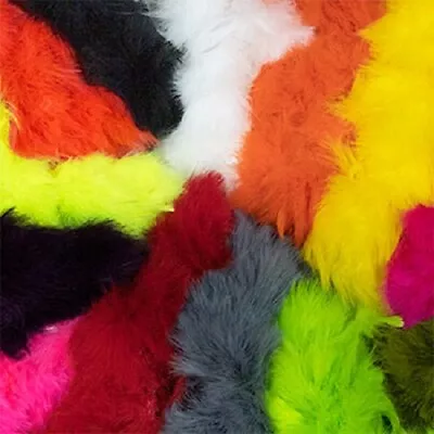 40 Pc. Marabou Plumes Feathers Fly Tying And Crafts 13 Colors To Chose From • $5