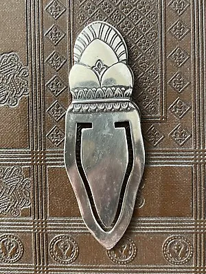 Vintage FRANK M. WHITING CO Sterling Silver  Book Mark No Monogram • $40