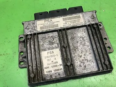 PEUGEOT 206 Engine ECU  1.4 9644235680 • £39.90