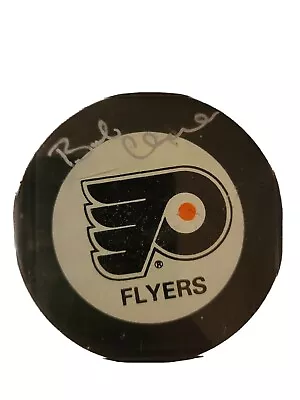 Bobby Clarke HOF Autographed Philadelphia Flyers Hockey Puck COA • $119.99