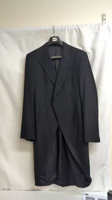 VARTEKS Black Tail Coat (size 40L) - CG R07 • £7.99