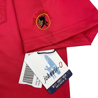 NEW Seminole Golf Club X Johnnie-O Men’s Prep-Formance S/S Polo Shirt Pink • XL • $132.99