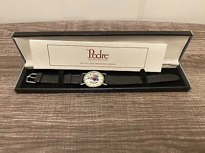 NEW IN BOX Goofy Disney Pedre Backwards Watch Silver Tone (Vintage Never Worn) • $74.99