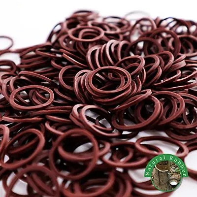 1000 Pcs Mini Dark Brown Rubber Bands Elastic Hair Ties Hair Braids Rubber Bands • $9.87